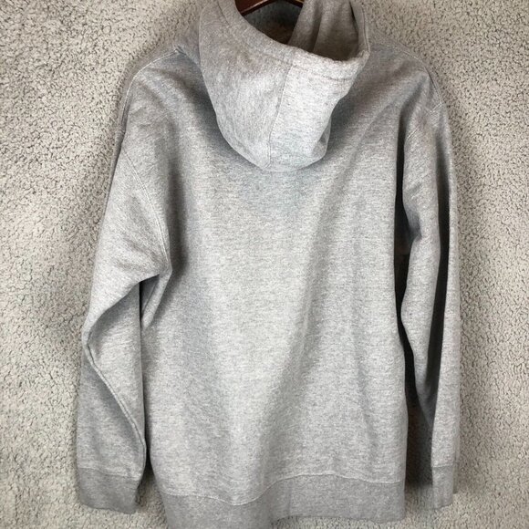 Everything F*cked Hoodie Sweatshirt Pullover Size Large Gray Skate Grunge Humor - Picture 2 of 5